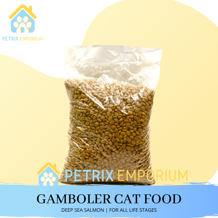 Gamboler Cat Food Salmon 1KG (For All Life Stages) Lazada PH