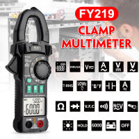 【The-Best】 vkysdo FUYI FY219จอแสดงผลคู่ Ac/dc True RMS Digital Clamp Meter มัลติมิเตอร์แบบพกพาเครื่องวัดแรงดันไฟฟ้า Inrush Current V.F.C การแปลงความถี่การวัดแรงดันไฟฟ้าอิมพีแดนซ์ต่ำ