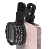 KnightX 37mm 52mm 58mm Clip Prism Professional Camera Macro Lens CPL Star Variable ND Filter all smartphones mobile phone