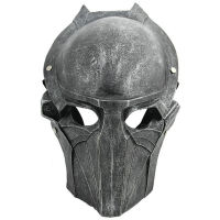 Hockey Mask หน้ากาก หมวก The Predator เดอะ เพรดเดเทอร์ พรีเดเตอร์ คนไม่ใช่คน สีเงิน วัสดุไฟเบอร์กลาส Fiberglass สยองขวัญ สุดโหด ปาร์ตี้ คอสเพลย์ ฮาโลวีน ของขวัญ แฟนซี ฮอกกี้ รักบี้ Hat Halloween Fancy Horror Party Cosplay Rugby Fancy Gift