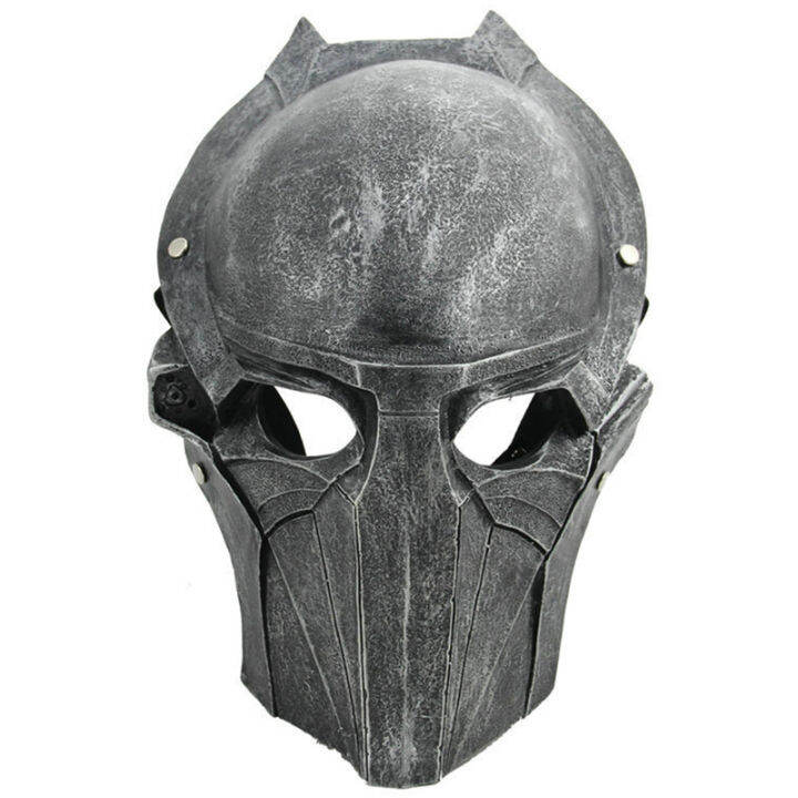 mask-หน้ากาก-จากหนัง-the-predator-พรีเดเตอร์-เดอะ-เพรดเดเทอร์-คนไม่ใช่คน-วัสดุ-ไฟเบอร์กลาส-fiberglass-ป้องกัน-สำหรับใส่-ปาร์ตี้-แฟนซี-คอสเพลย์-สยองขวัญ-สุดโหด-ฮอกกี้-หมวก-บีบี-ฮาโลวีน-รักบี้-horror-co