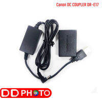 AC Adapter USB+DR-E17 Dummy For Canon M3/M5/M6/M6II