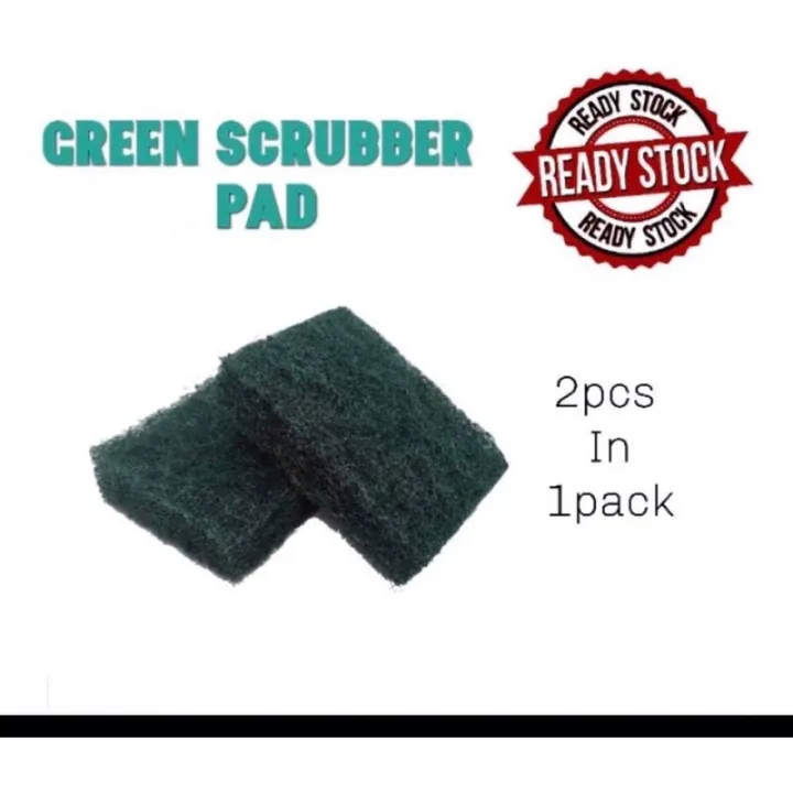Malaysia Original Stock Green Cleaning Pad/Scouring Pad/Household