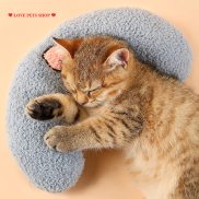Gối kê đầu cho Chó Mèo hình chữ U mẫu mới - Love Pets Shop