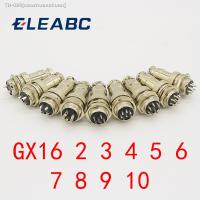 ✲ 1set GX16-2/3/4/5/6/7/8/9 Pin Male Female Diameter 16mm Wire Panel Connector GX16 Circular Connector Aviation Socket Plug