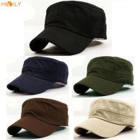 Moily Classic Style Army Hat Adjustable Plain Patrol Cap QC7311722