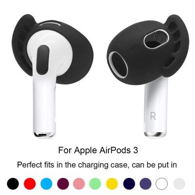 For Apple Airpods 3rd Generation Silicone Skin Case Cover Eartips Earpads for Airpod 3 Wireless Bluetooth Earphone Accessories Headphones Accessories