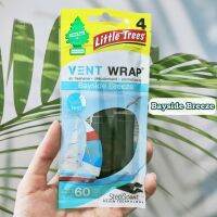 น้ำหอมปรับอากาศในรถยนต์ แบบเสียบช่องแอร์ Vent Weap (1 ซอง มี 4 ชิ้น) (Little Trees®) ใช้ได้นานถึง 60 วัน