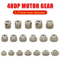 48DP 3.175mm 11t 13t 15t 17t 18T 19t 20T 22T 24T 28T 30T Aluminum alloy metal Pinion Motor Gear For 1/10 Rc Model Car Motor Cleaning Tools