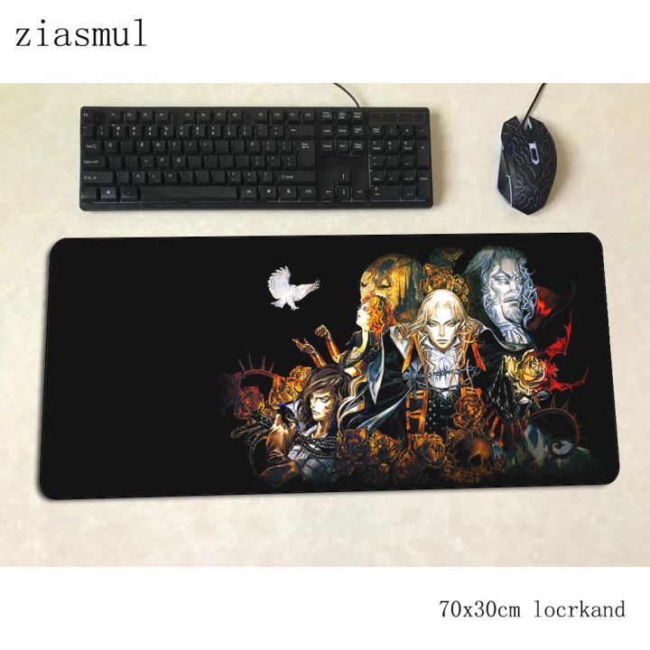 castlevania-mouse-pad-เครื่องเกมมาถึงใหม่-70x30-ซม-แผ่นรองเมาส์สำหรับเล่นเกม-pc-แผ่นรองโต๊ะแล็ปท็อป-pad-lockside-แผ่นรองเมาส์สำหรับเกมคอนโซล