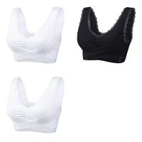 3PcsSet Sexy Women Bra Push Up Bralette Lingerie Underwear Brassiere Front Closure Bras For Women Sleep Bra BH