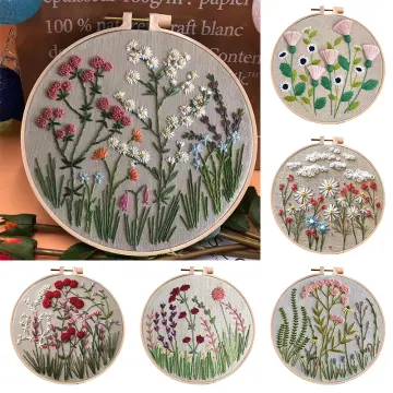 Embroidery Kit Beginner, 3D Embroidery Flower