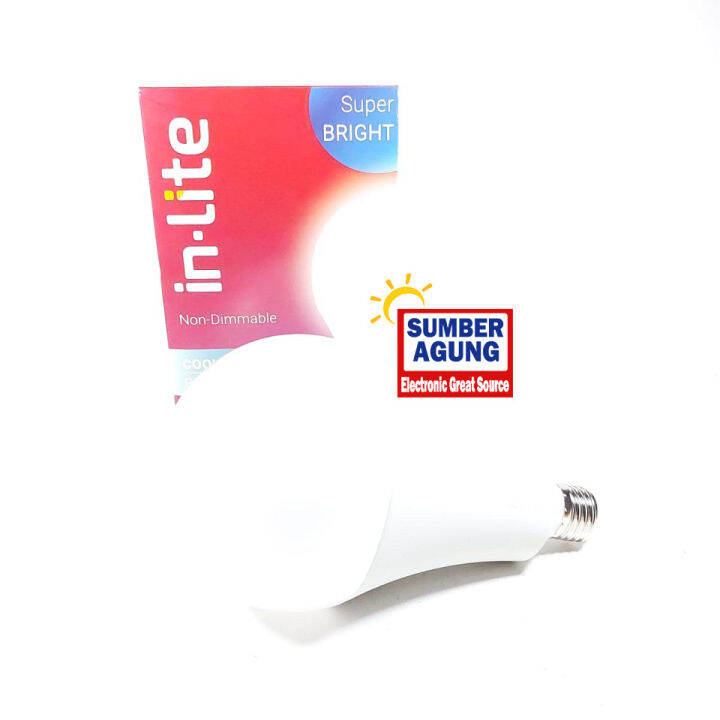 Inlite Lampu Led Bulat 30w Inb007 Cahaya Putih Galaxy Series Cool Daylight Cdl Cahaya Putih 0040