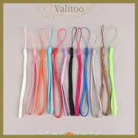 Valitoo 10ชิ้นขาตั้งสายคล้องสายรัดข้อมือด้วยมืออเนกประสงค์สำหรับโทรศัพท์มือถือ Pro Cup Keys สาย USB กล้องแฟลชไดร์ฟสุ่มสี