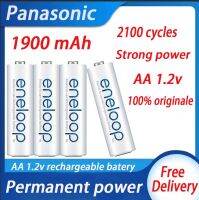 100 ใหม่ Panasonic Eneloop Original แบตเตอรี่ Pro 1.2V AA 2100MAh Ni-MH กล้องไฟฉายของเล่น Pre-Charged ชาร์จแบตเตอรี่