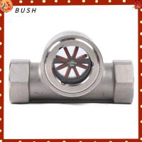 BUSH 304สแตนเลสสตีล เครื่องวัดการไหล SG-YL11-1 1 "NPT ตัวบ่งชี้การไหล มืออาชีพอย่างมืออาชีพ ใบพัดนอกรีต การไหลของน้ำ