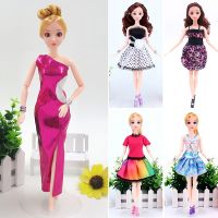 BARBIE HANDMADE ชุดเดรสแฮนด์เมดสําหรับตกแต่งตุ๊กตาบาร์บี้ 29-30 ซม .