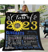 Graduation Blanket Gifts Cozy Flannel Throw Blankets Graduate Class of 2023 Gift for Her Him Teen Senior University College Students