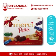 Hộp quà Socola hỗn hợp Merci Petits chocolate Collection hộp thiếc 375g