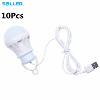 SOLLED โคมไฟตั้งแคมป์ Led ขนาดเล็กแบบพกพา5V โคมไฟ Usb สำหรับอ่านหนังสือทนทานมากสำหรับกลางแจ้ง