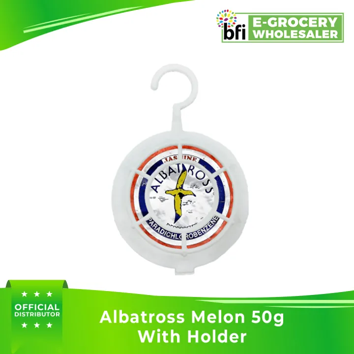 Albatross Bathroom Deodorizer Melon 50g With Holder [SAMEDAY AVAILABLE