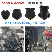 R1200GS R1250GS Screen For BMW R 1250 GS LC R1250GS ADV Adventure 2013-2023 Windscreen Windshield Wind Shield Deflectors Black