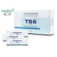 TS6 Probiotic Interpharma ที เอส ซิกซ์ โปรไบโอติก แลคติกแอซิด แบคทีเรียผสม 6 ชนิด 1 กล่อง (45 ซอง)EXP:09/2024