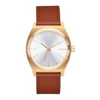 Nixon Time Teller NXA13735168-00 นาฬิกาผู้หญิง สายหนัง Light Gold / White Sunray