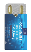 NBL (5 Capsules) Odourless Fish Oil 1,000MG Omega-3 น้ำมันปลาสูตรไร้กลิ่น ขนาดทดลอง