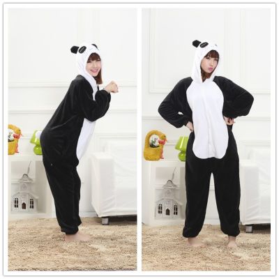 Kigurumi Panda Onesie Women Fantasias Animal Cosplay Pajama Disguise Sleepwear Homewear