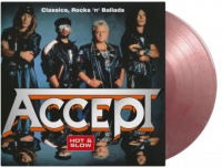 Accept Accept HOT &amp; SLOW CLASSICS ROCK N BALLADS 2LP color glue.