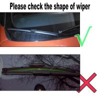 ZZOOI Ericks Wiper LHD Front Wiper Blades For Renault Captur Kaptur 2016 2017 2018 2019 Windshield Windscreen Front Window 26"+16"