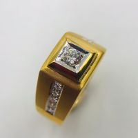 เครื่องประดับ ผู้หญิง ผู้ชาย แหวนเพชร ทองคำแท้ เพชรน้า100VVS1ตัวเรือนทองคำแท้ 90%18K  CSK jewelry hand made
