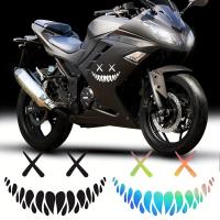 ❦ Devil smiling face Sticker For motorcycle car sticker PET safety Luminous sticker Decorative stickers