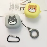 【CC】 Cartoon Dogs/Cat buds 2/buds live/buds2 Bluetooth Earphone soft protect Cover