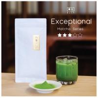 มีใจให้มัทฉะ Exceptional Matcha (3.0/5.0) ผงมัทฉะ เกรด Exceptional (Katakuri) สำหรับมัทฉะลาเต้ ขนาด 40 g. / 100 g