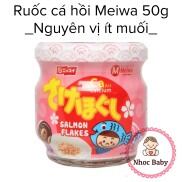 2022 Ruốc cá hồi Meiwa lọ 50g - Nguyên vị ít muối