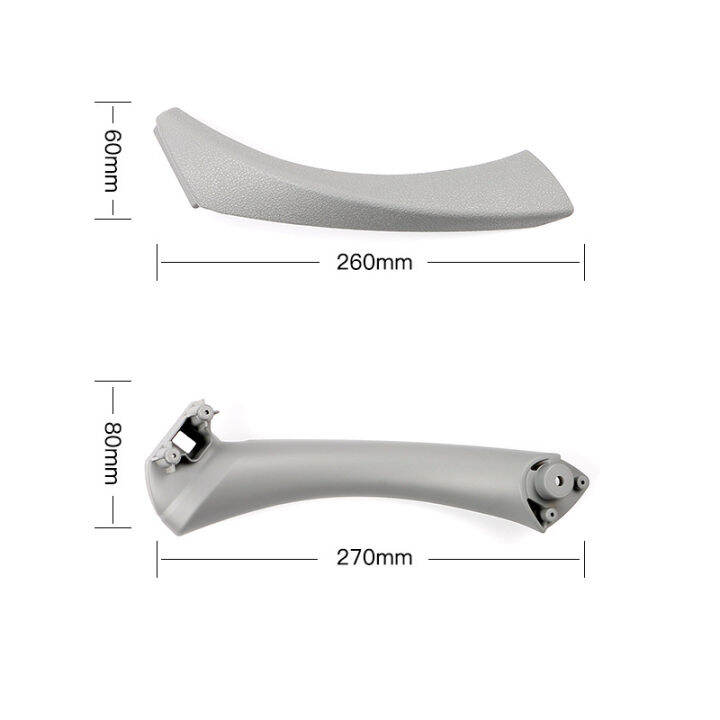 อัพเกรดภายในประตูดึงมือจับที่มีฝาครอบตัดเปลี่ยนสำหรับ-bmw-3-series-e90-e91-e92-316-318-320-325-328i-2005-2012