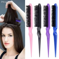 1Pcs Hair Comb Teasing Back Combing Hair Brushes Slim Line Detangling Rat Tail Comb Root Teasing to Add Volume Styling Tools