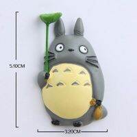 DS ZOCDOU 1ชิ้น Tonari No Totoro กล่องการ์ตูนอะนิเมะญี่ปุ่นแม่เหล็กตู้เย็นแมวแมวคิตตี้3D กล่องน้ำแข็งกล่องกระดาษกล่องถาดน้ำแข็งชิ้นส่วนตู้เย็น