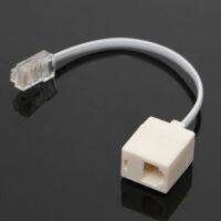 AKEII RJ45ตะกั่วโทรศัพท์ที่มีประโยชน์8P 8C สายเคเบิลเสริมอะแดปเตอร์6P4C อีเทอร์เน็ต