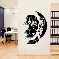 ELEGANT Lord Hanuman Wall Decals ห้องนั่งเล่นตกแต่งบ้านไวนิลสติ๊กเกอร์ติดผนังที่ถอดออกได้สำนักงาน Vintage ตกแต่งตกแต่ง Z489