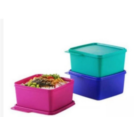 Tupperware Snack & Stack (4) 1.2L