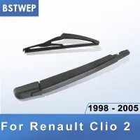 【Quick Delivery99】 BSTWEP ที่ปัดน้ำฝนด้านหลังแขนสำหรับ Renault Clio 2 1998 1999 2000 2001 2002 2003 2004 2005