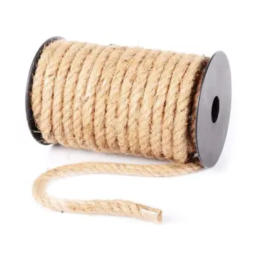 Rope Hand-Woven Diy 2mm Thick 100 Meters A Roll Of Thin Rope Jute Retro  Decoration Binding Rope Simple Home Accessories Clothing Accessories