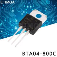 10PCS/LOT BTA04-800C  BTA04800C TO-220 Transistor BTA04-800 WATTY Electronics