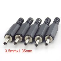 5pcs DC Male Power Plug Jack 1.35*3.5mm Adapter Connector For Laptop Electrical Socket Outlet DIY YB11