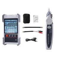 Network Cable Tester with LCD Display Analogs Digital Search POE Test Cable Pairing Length Wiremap Tester