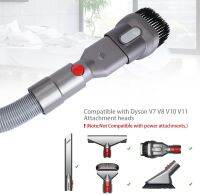 : 》 {: สายต่อขยายแบบยืดหยุ่นสำหรับ V15 Dyson V11มีขนาดใหญ่กว่า V11 V10 V8แท่งดูดฝุ่นทำความสะอาดไร้สายแบบ V7แน่นอน/สัตว์/มอเตอร์เฮด