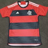 2022 2023 ล่าสุด เสื้อกีฬาแขนสั้น ลายทีมชาติฟุตบอล Flamengo 23-24 ไซซ์ S-XXL AAA